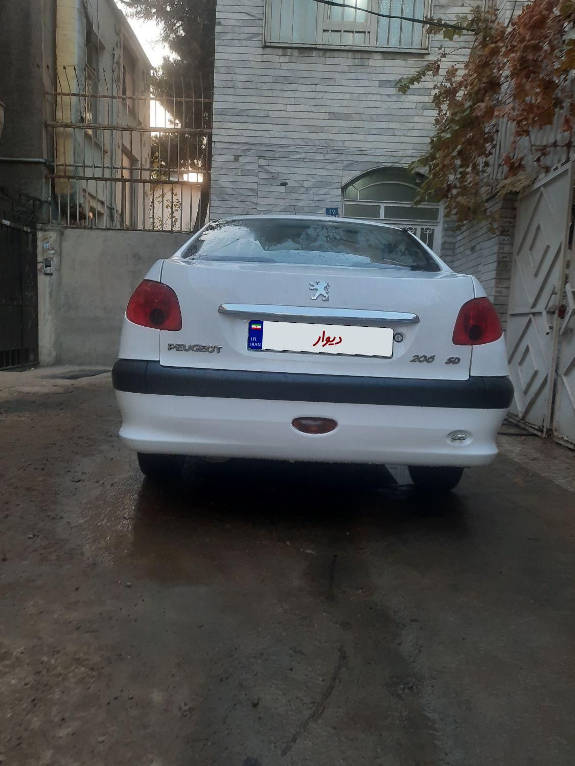 پژو 206 SD v8 - 1393