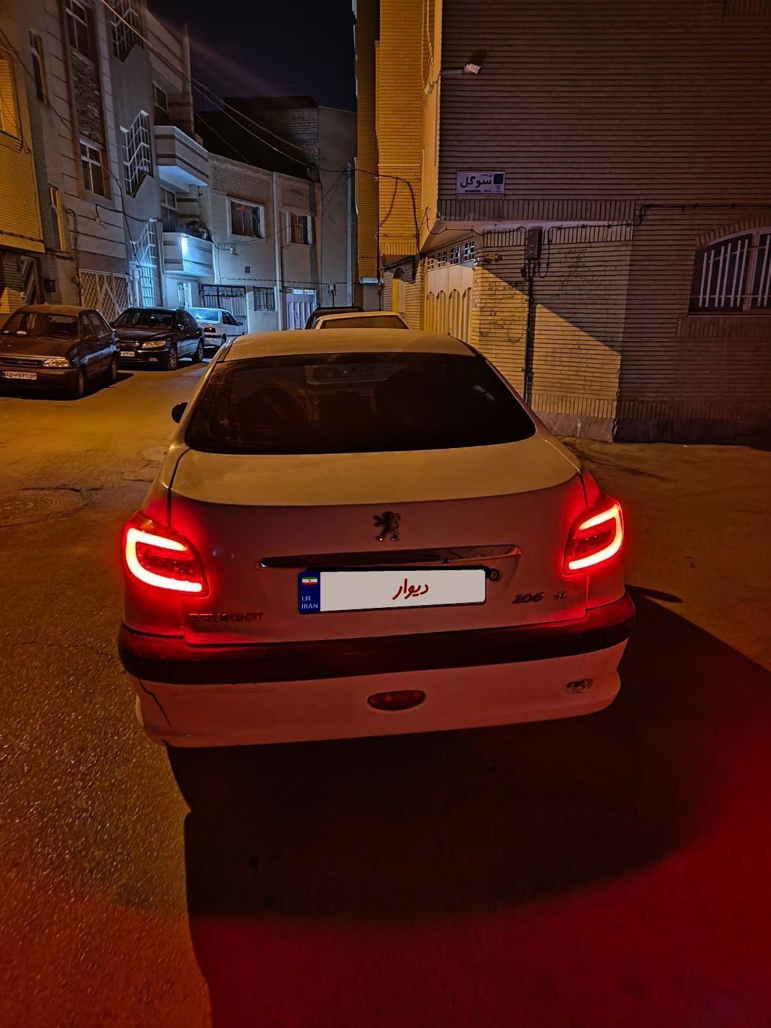 پژو 206 SD v8 - 1390