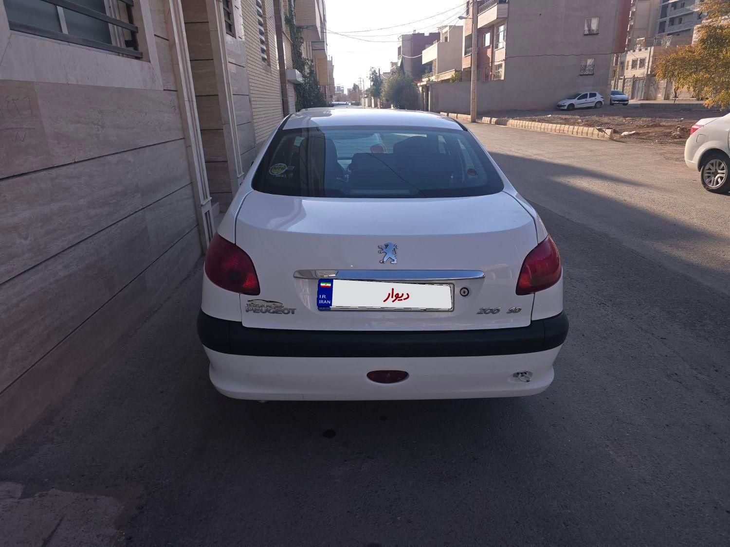 پژو 206 SD v8 - 1392