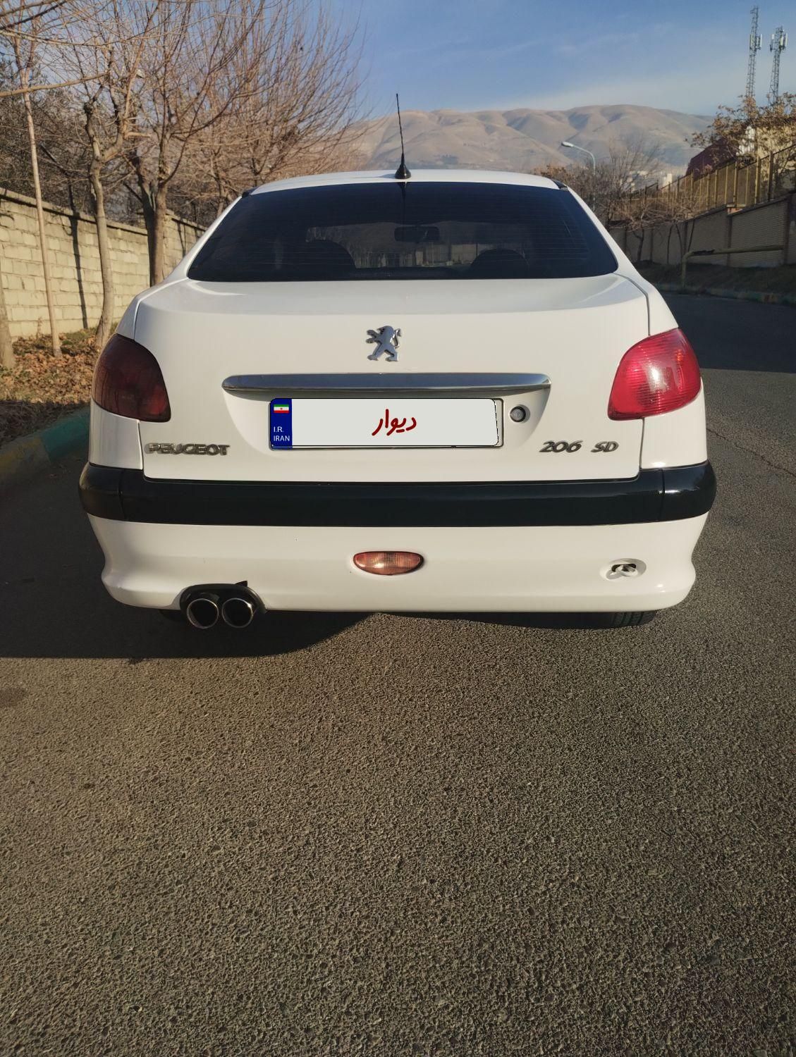 پژو 206 SD v8 - 1390