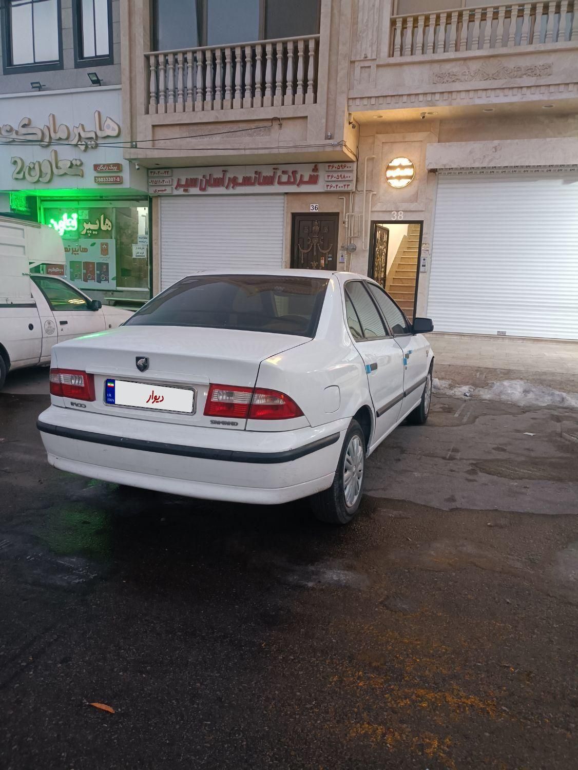 سمند LX EF7 دوگانه سوز - 1390