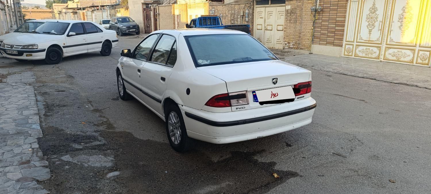 سمند LX EF7 دوگانه سوز - 1389