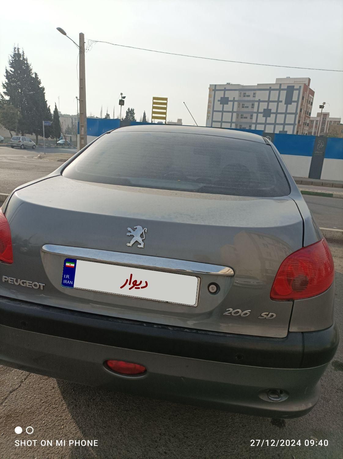 پژو 206 SD v8 - 1396