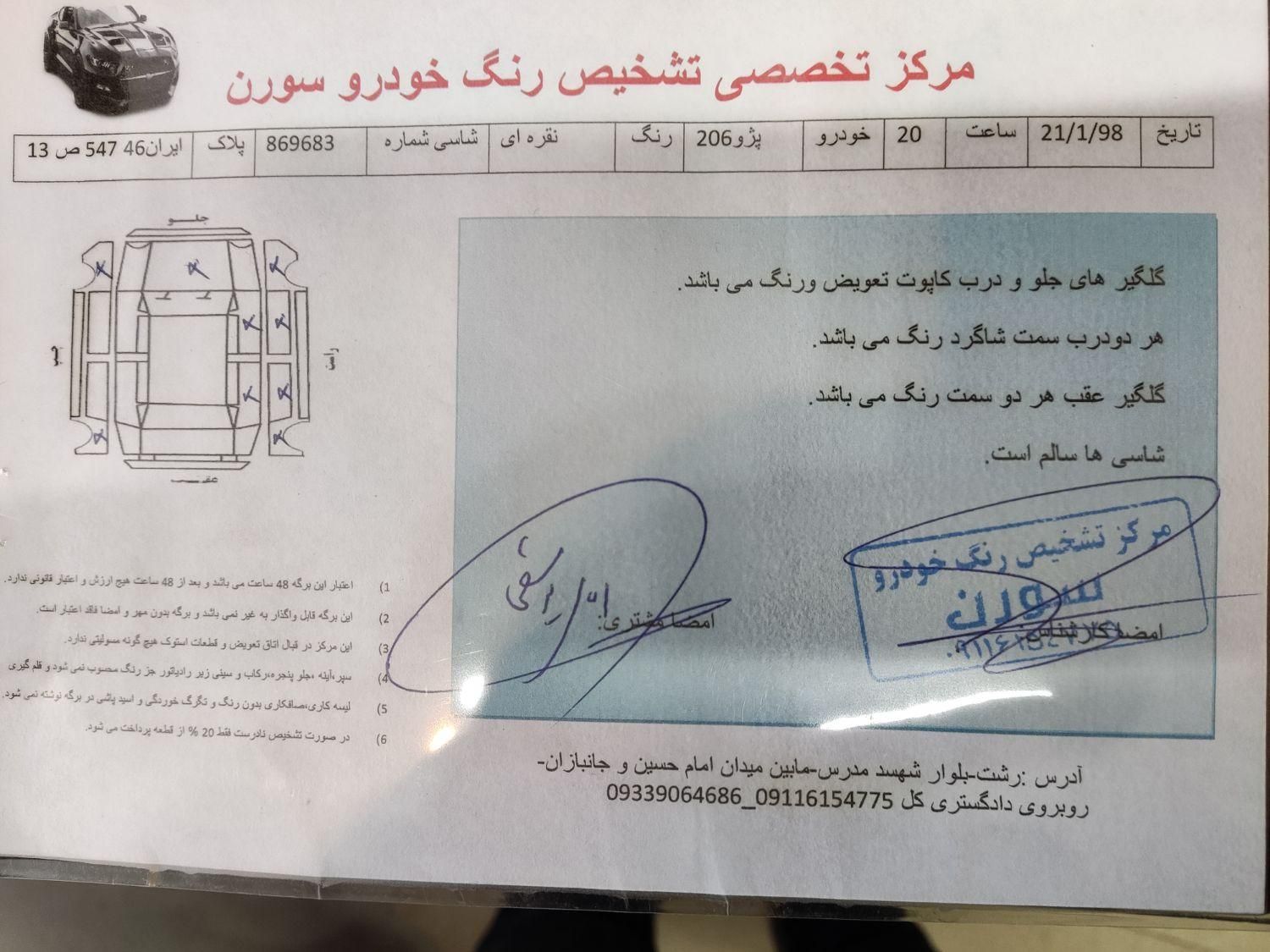 پژو 206 تیپ 2 - 1385