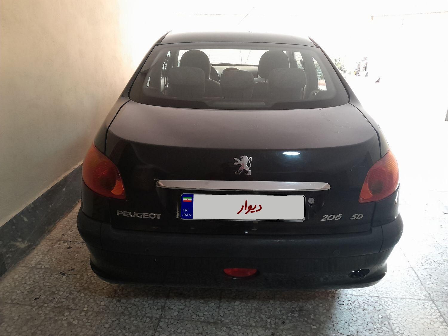 پژو 206 SD v8 - 1393