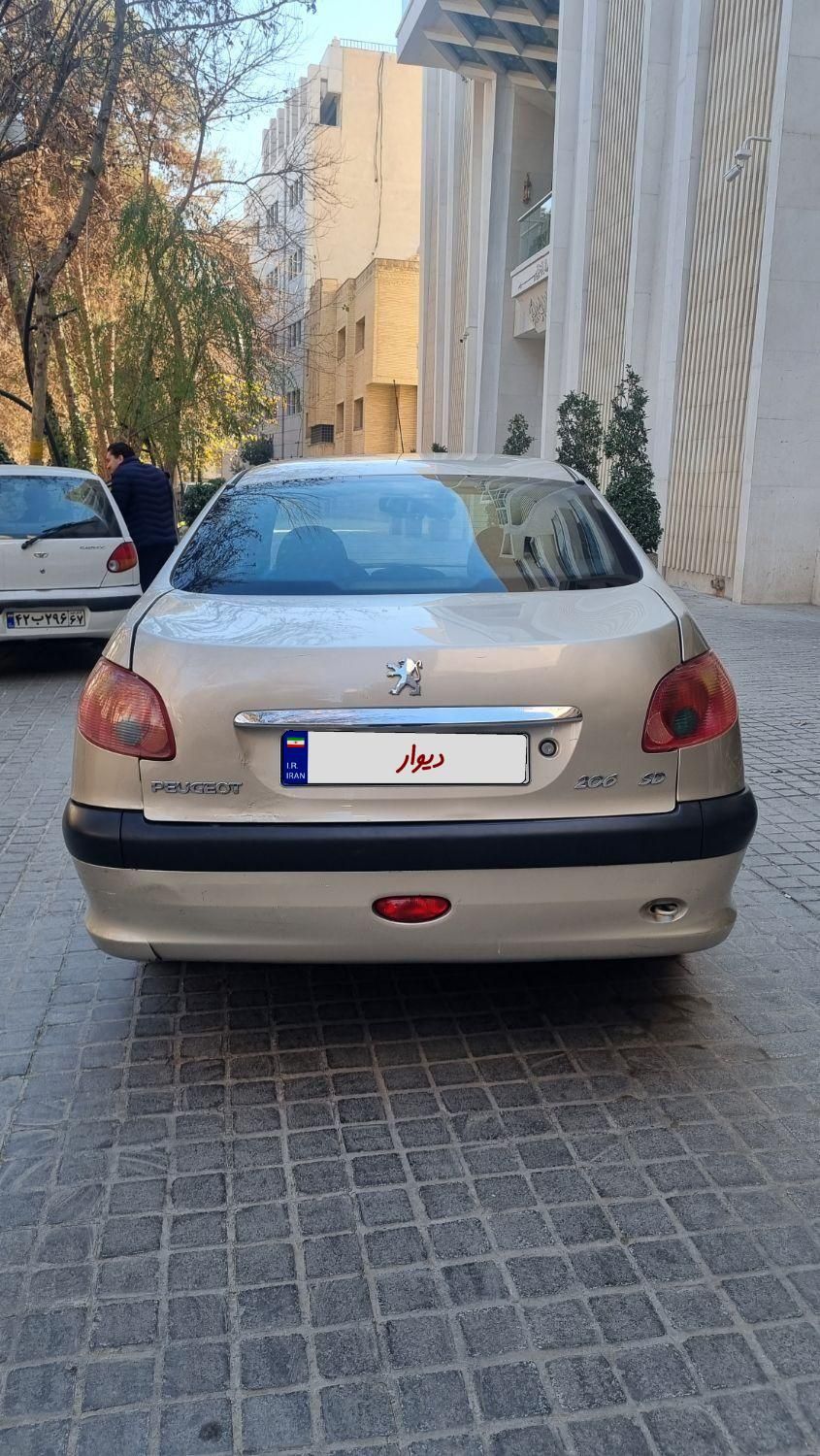 پژو 206 SD v8 - 1386