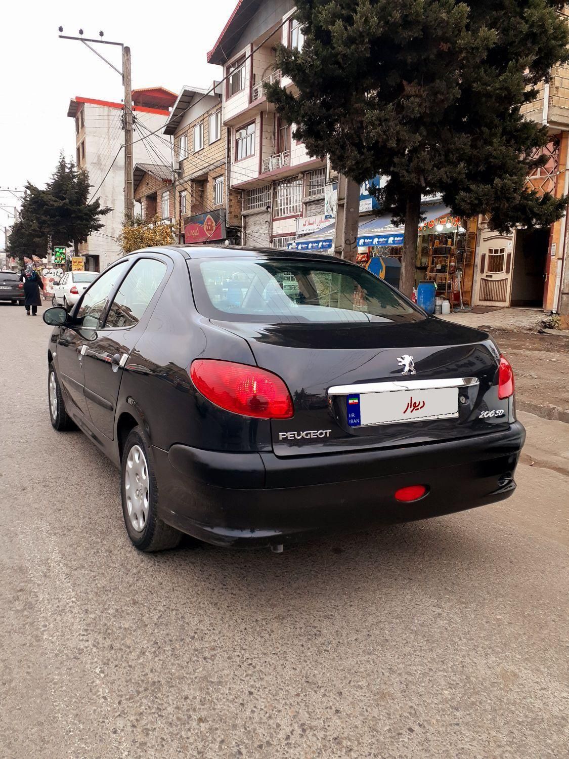 پژو 206 SD v8 - 1392