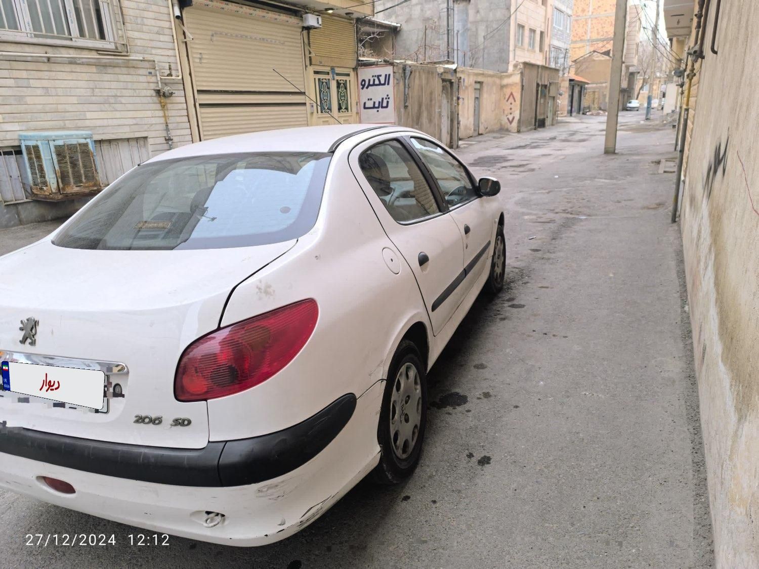 پژو 206 SD v8 - 1387