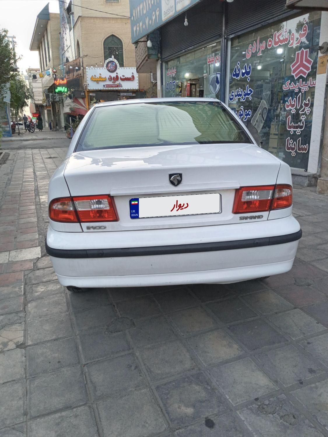 سمند LX EF7 دوگانه سوز - 1387