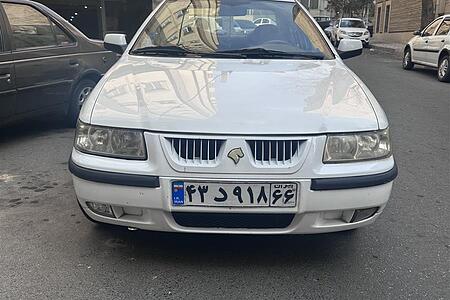 سمند LX EF7 دوگانه سوز - 1389