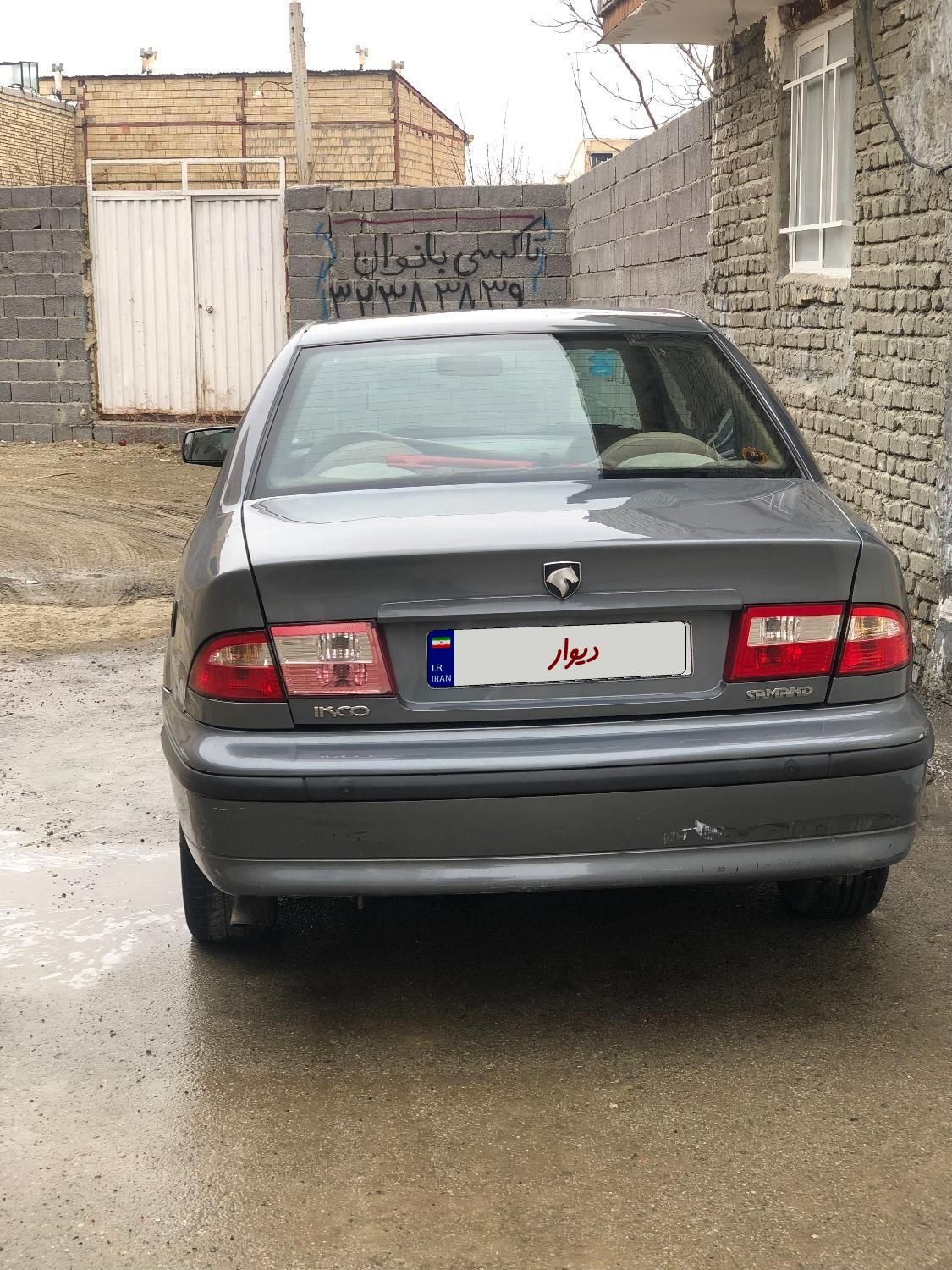 سمند LX EF7 دوگانه سوز - 1389