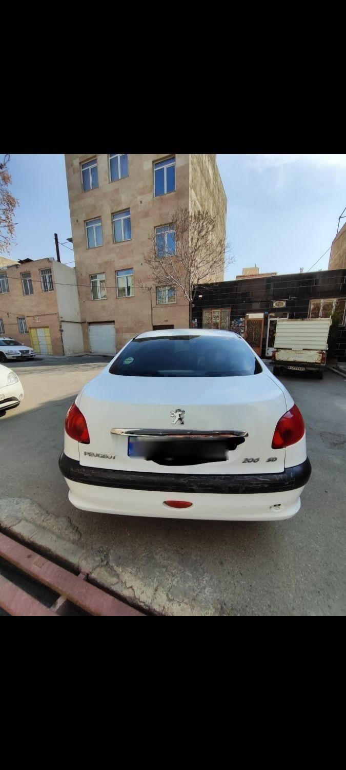 پژو 206 SD v8 - 1398