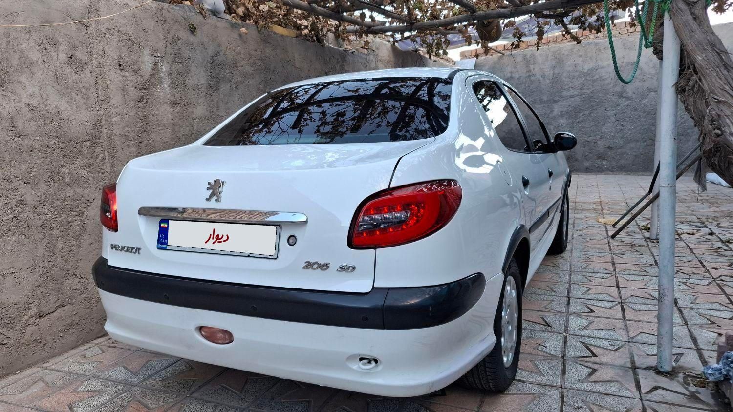 پژو 206 SD v8 - 1390