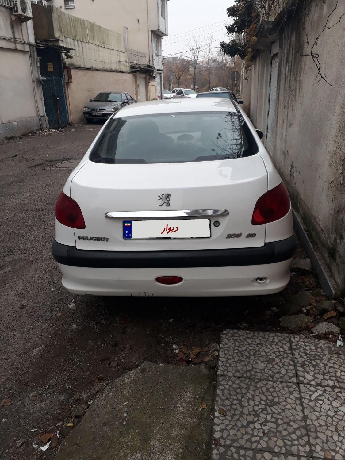 پژو 206 SD v8 - 1390