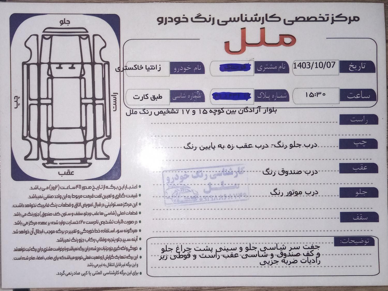 سیتروئن زانتیا SX - 2006