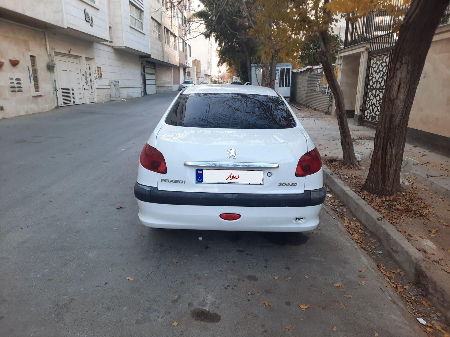 پژو 206 SD v8 - 1396