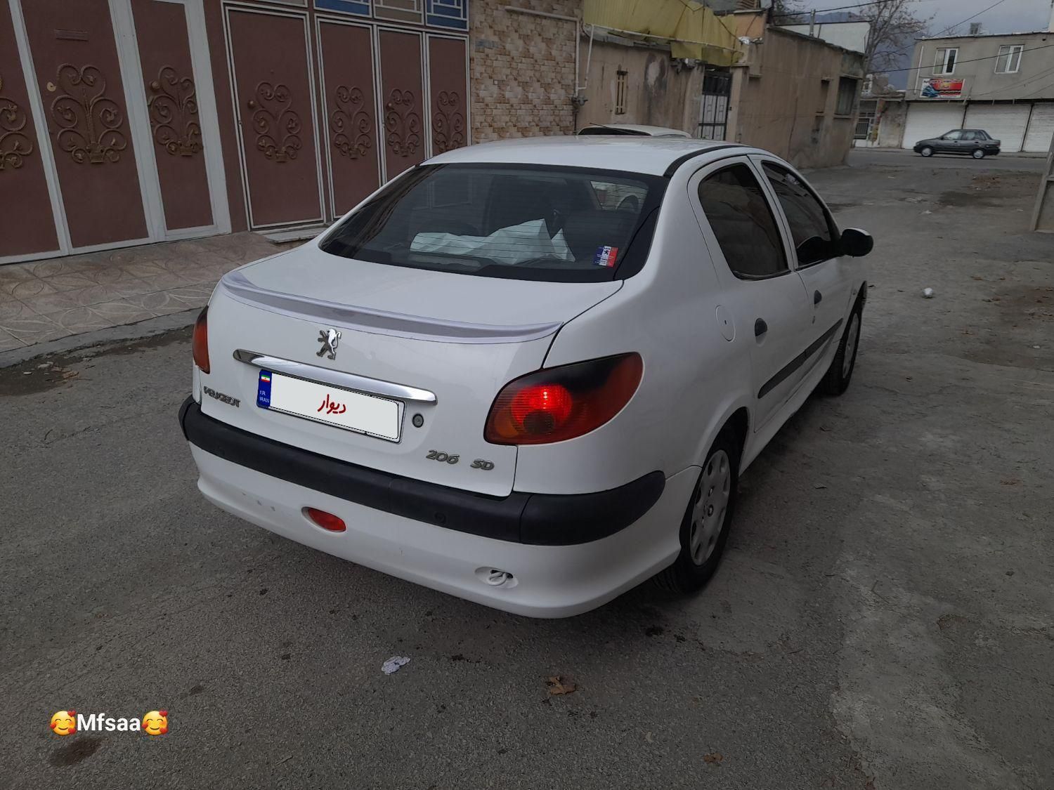 پژو 206 SD v8 - 1393