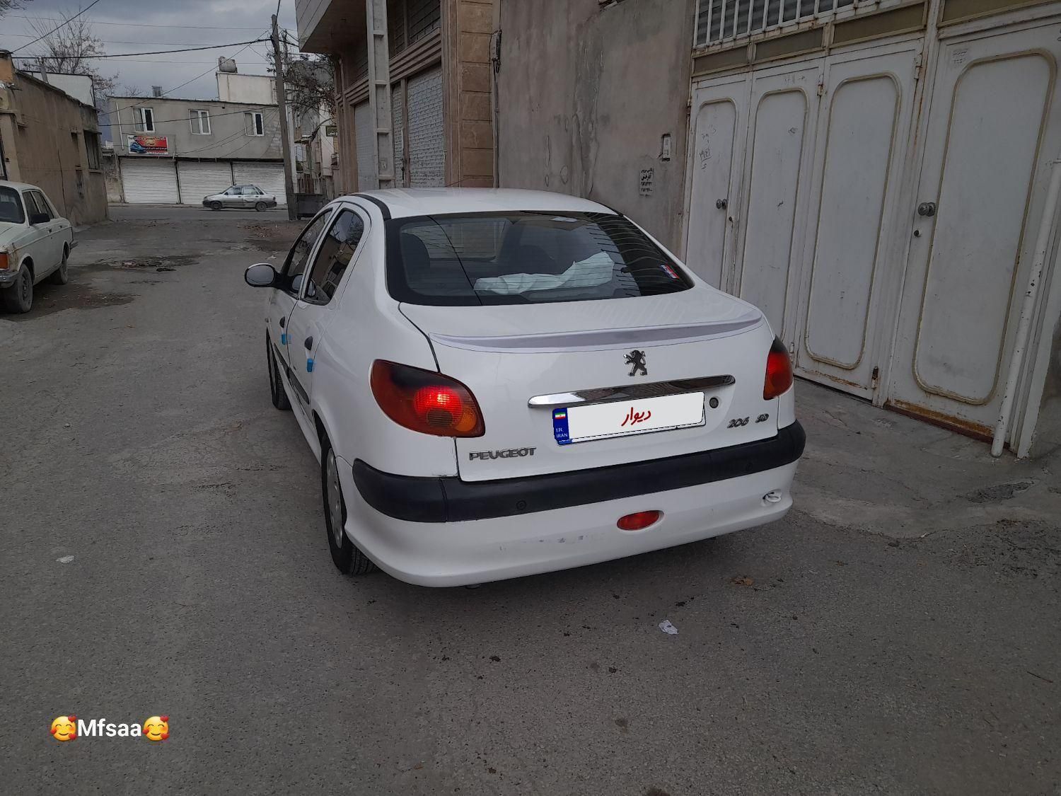 پژو 206 SD v8 - 1393