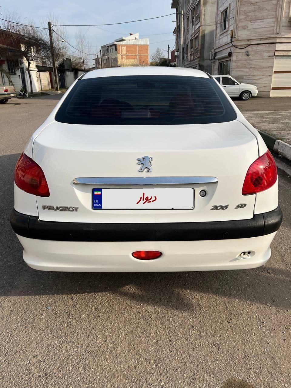 پژو 206 SD v8 - 1395