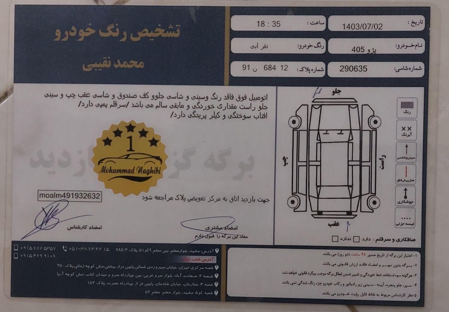 پژو 405 GLX - دوگانه سوز - 1388