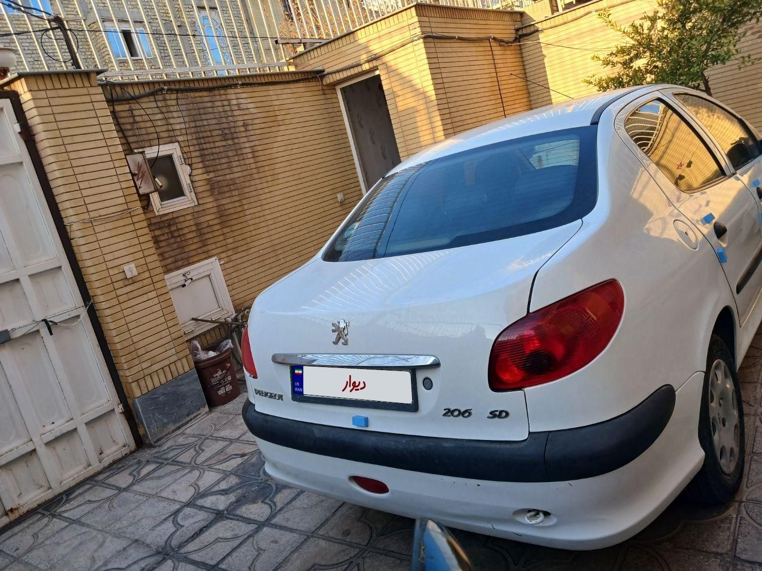 پژو 206 SD v8 - 1399