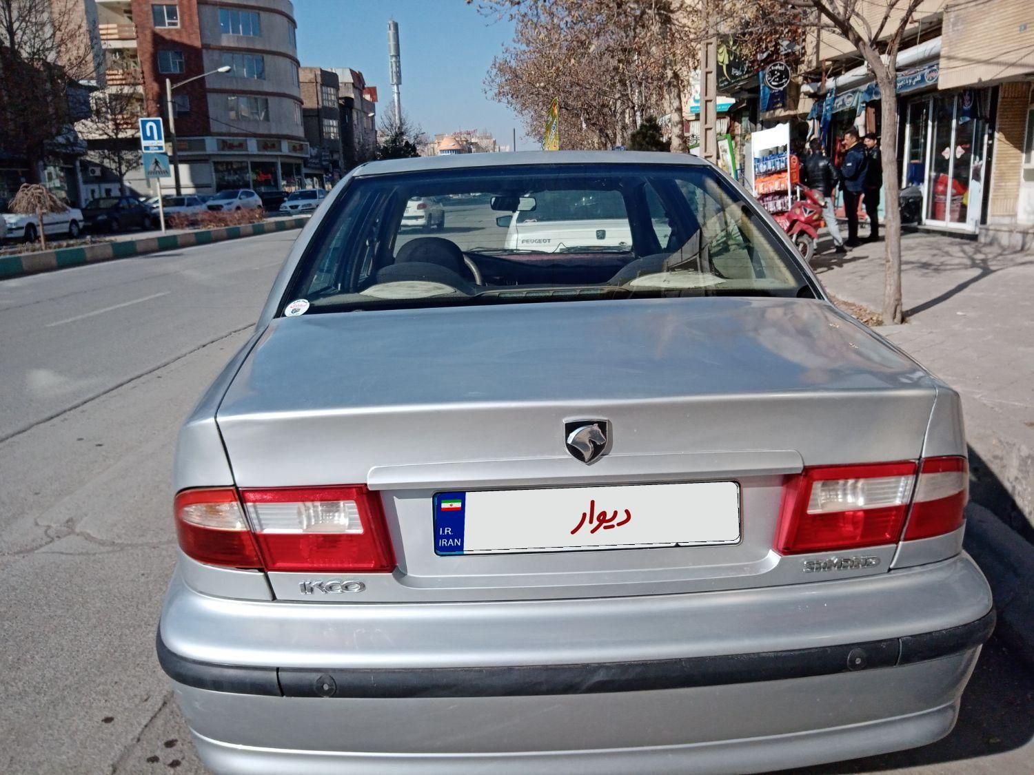 سمند LX EF7 دوگانه سوز - 1389