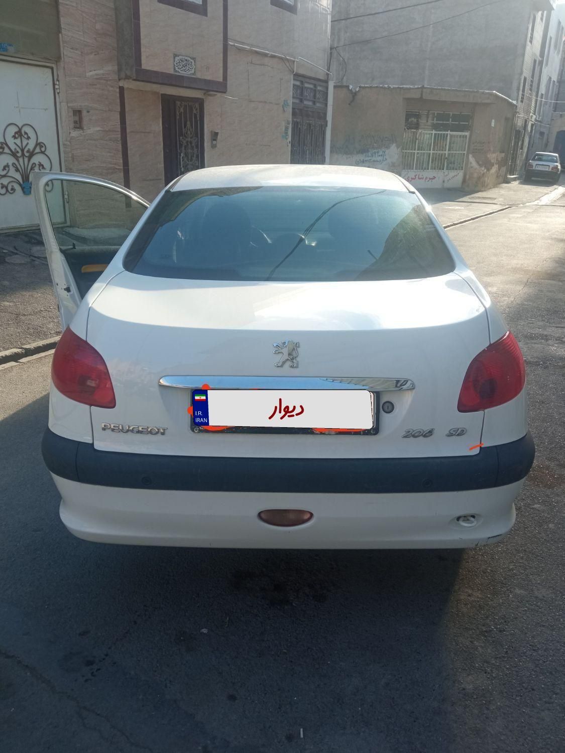 پژو 206 SD v8 - 1395