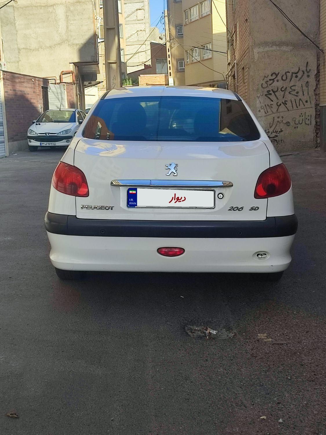 پژو 206 SD v8 - 1397