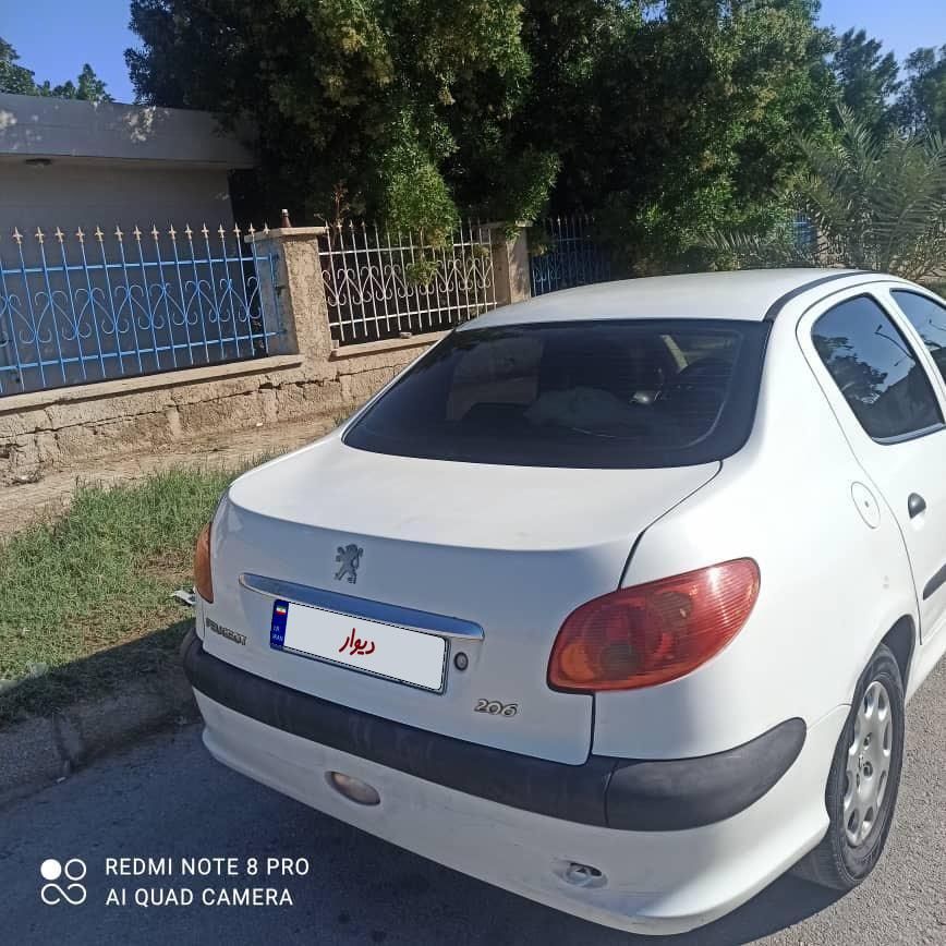 پژو 206 SD v8 - 1392