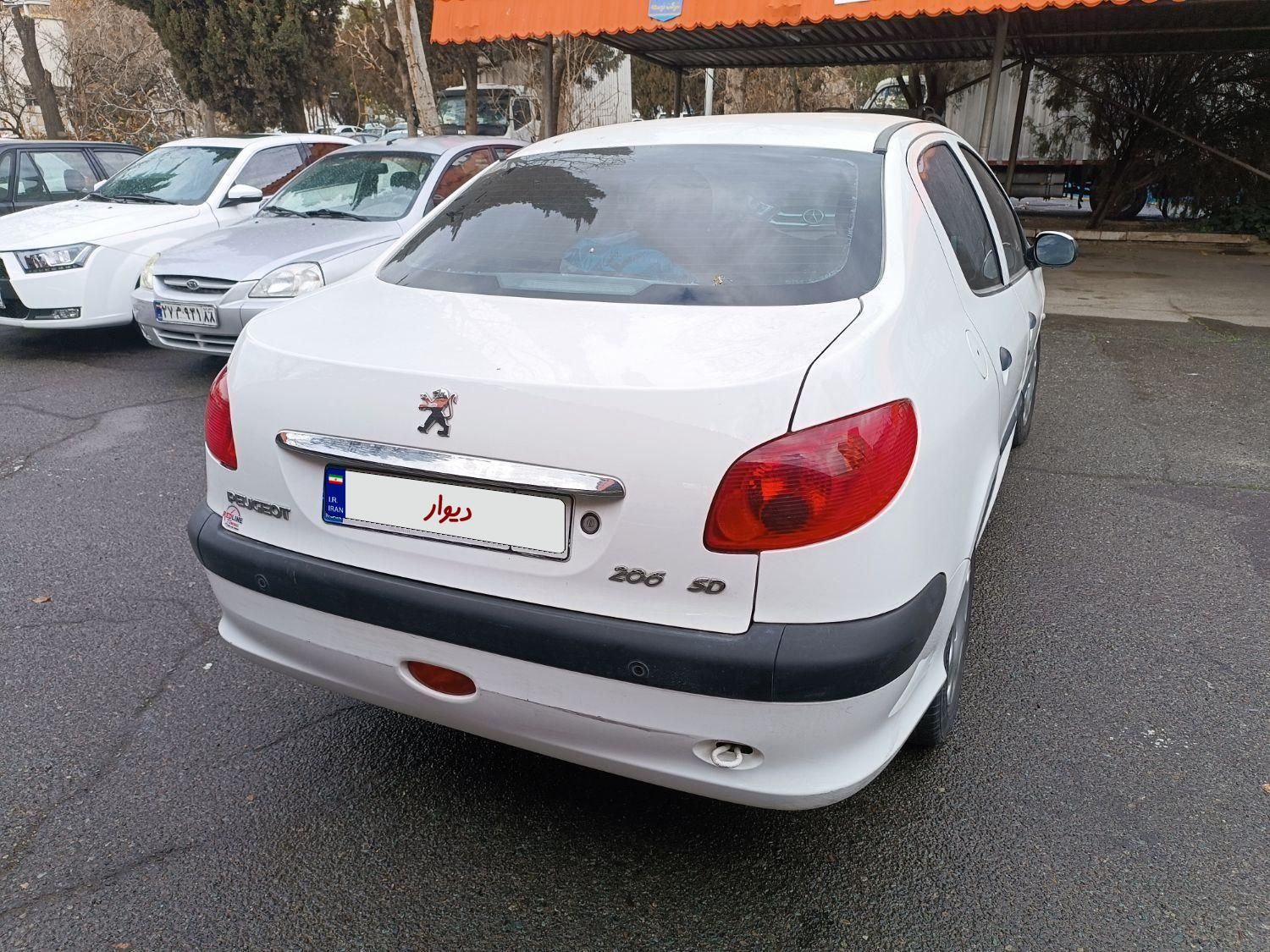 پژو 206 SD v8 - 1397