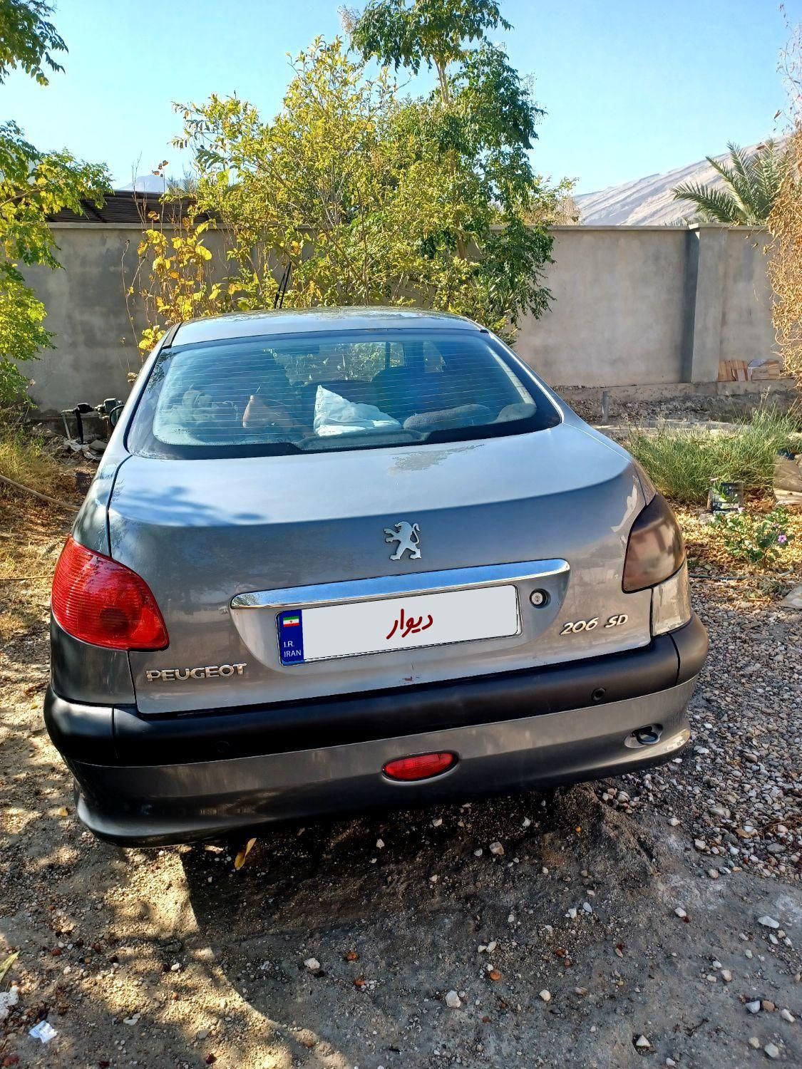 پژو 206 SD v8 - 1396