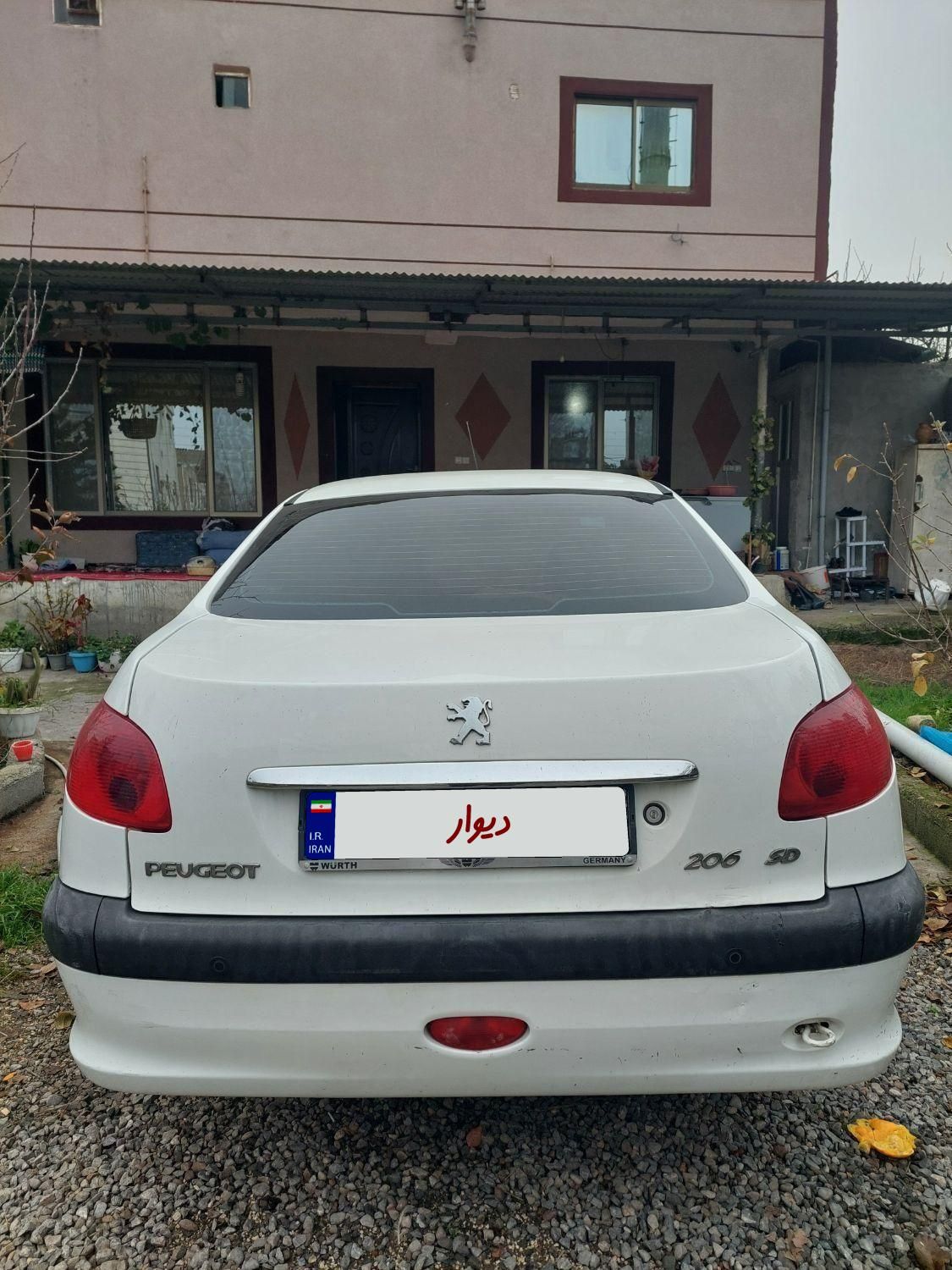 پژو 206 SD v8 - 1394