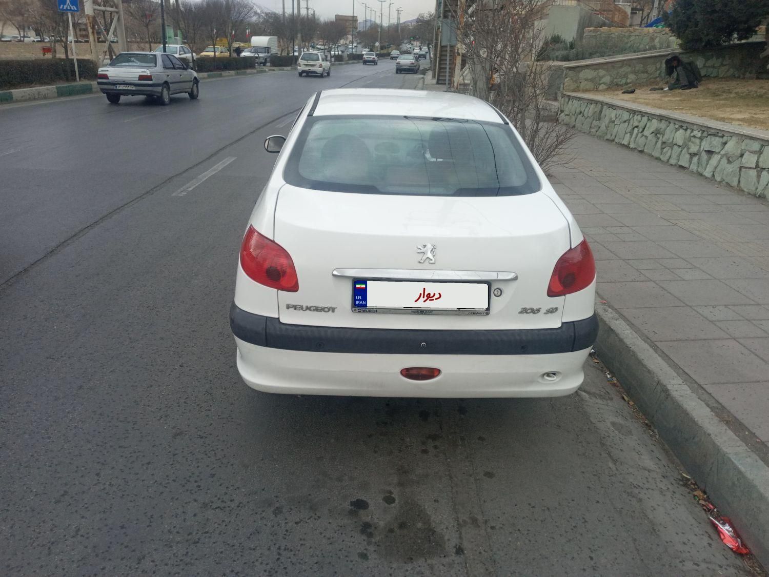 پژو 206 SD v8 - 1393