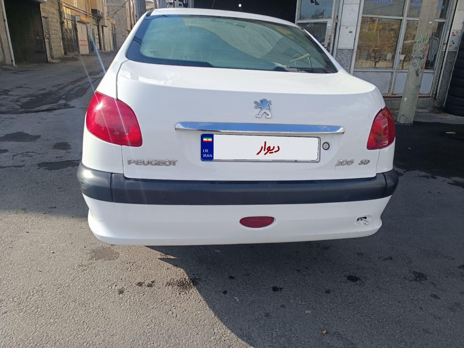 پژو 206 SD v8 - 1392