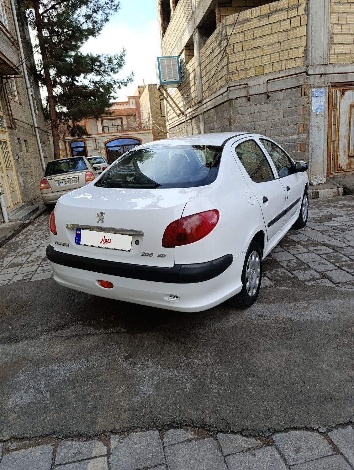 پژو 206 SD v8 - 1396