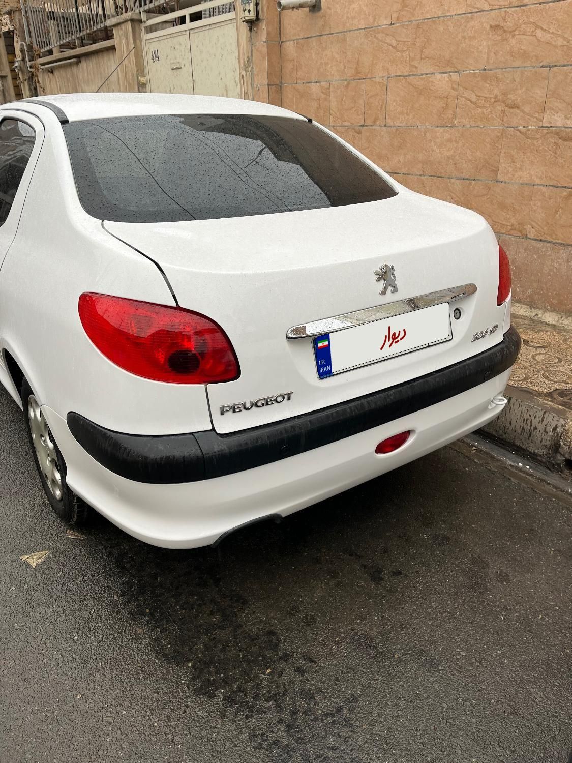 پژو 206 SD v8 - 1396