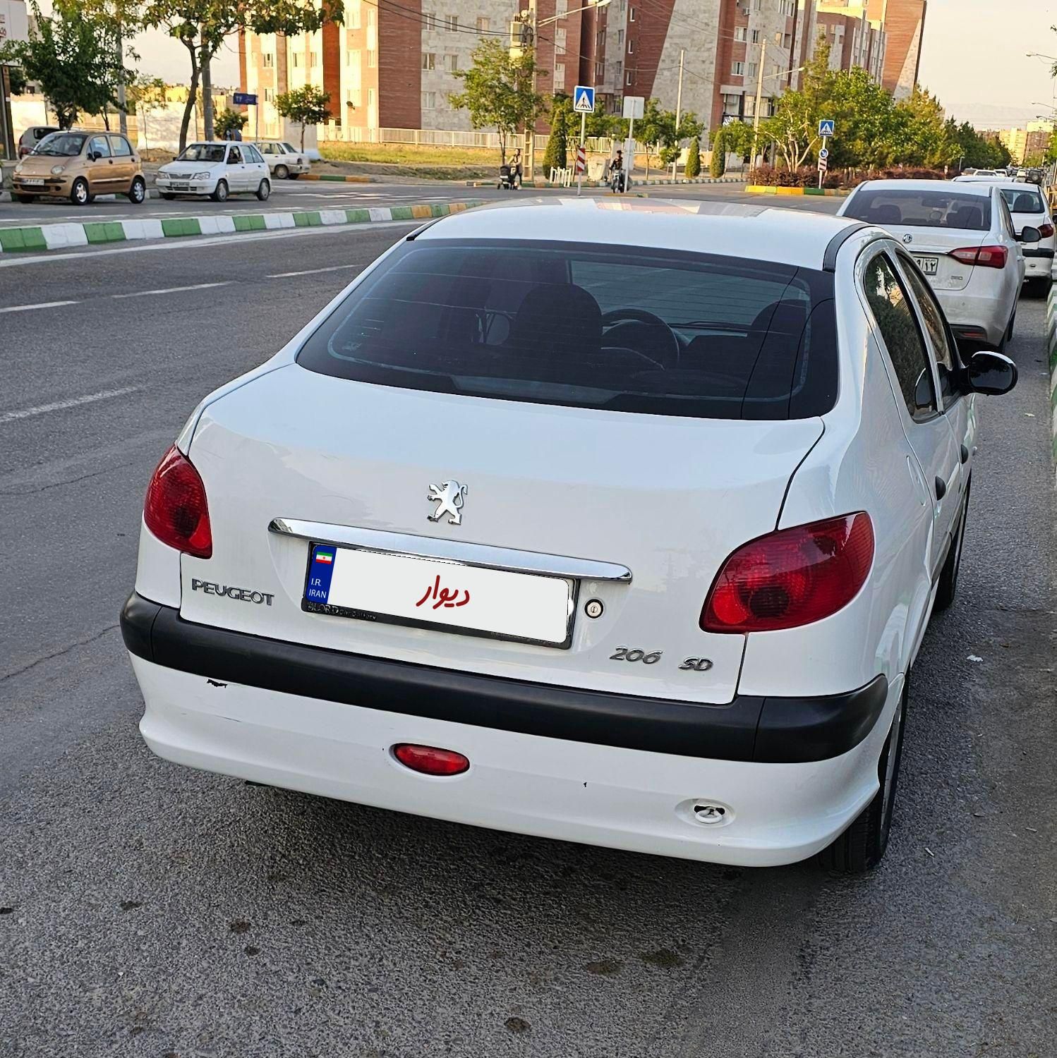 پژو 206 SD v8 - 1398