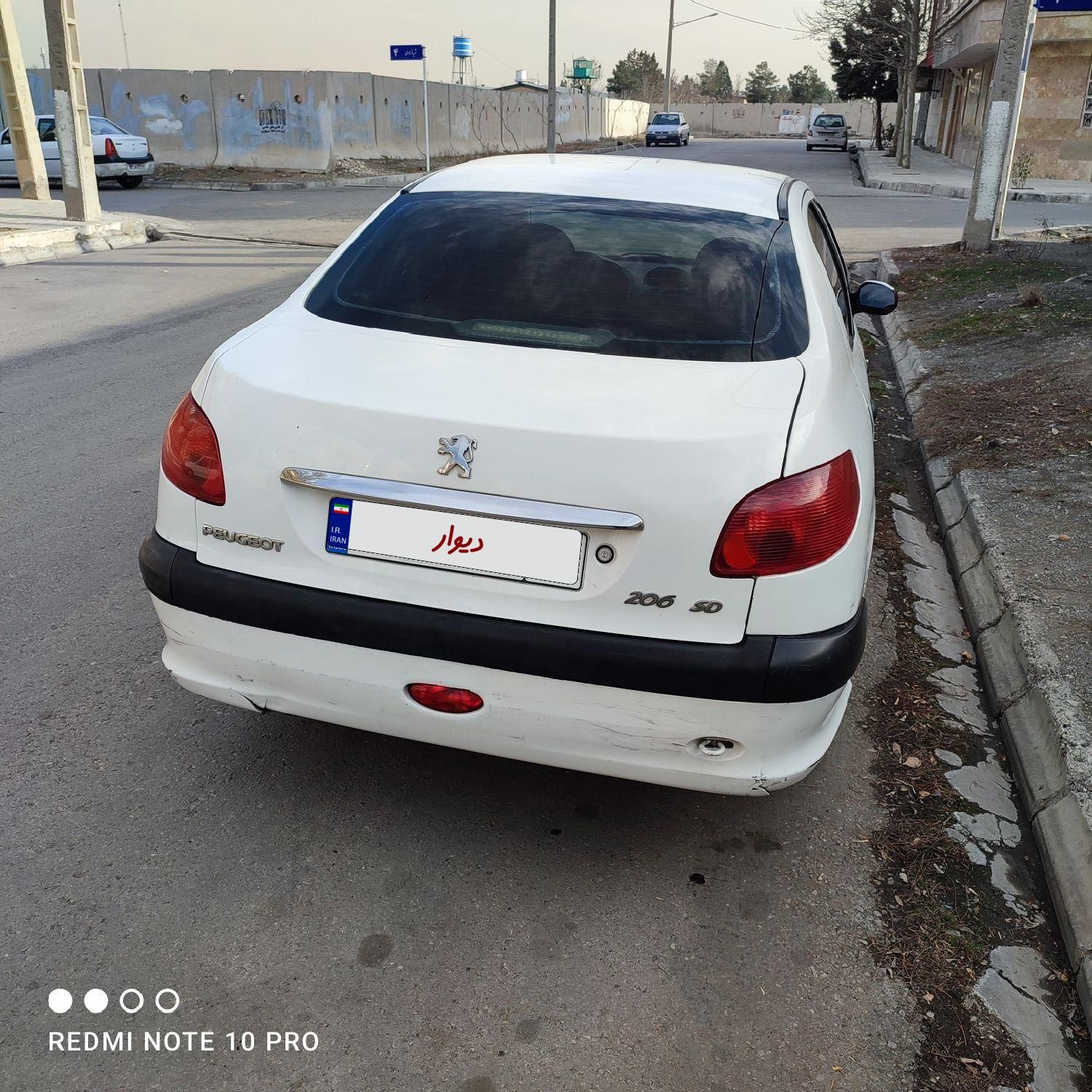 پژو 206 SD v8 - 1391