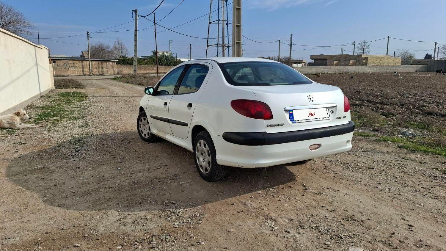 پژو 206 SD v8 - 1389