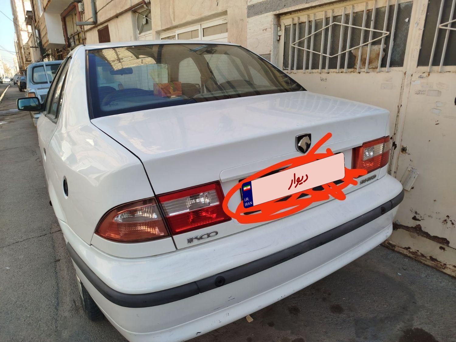 سمند LX EF7 دوگانه سوز - 1394