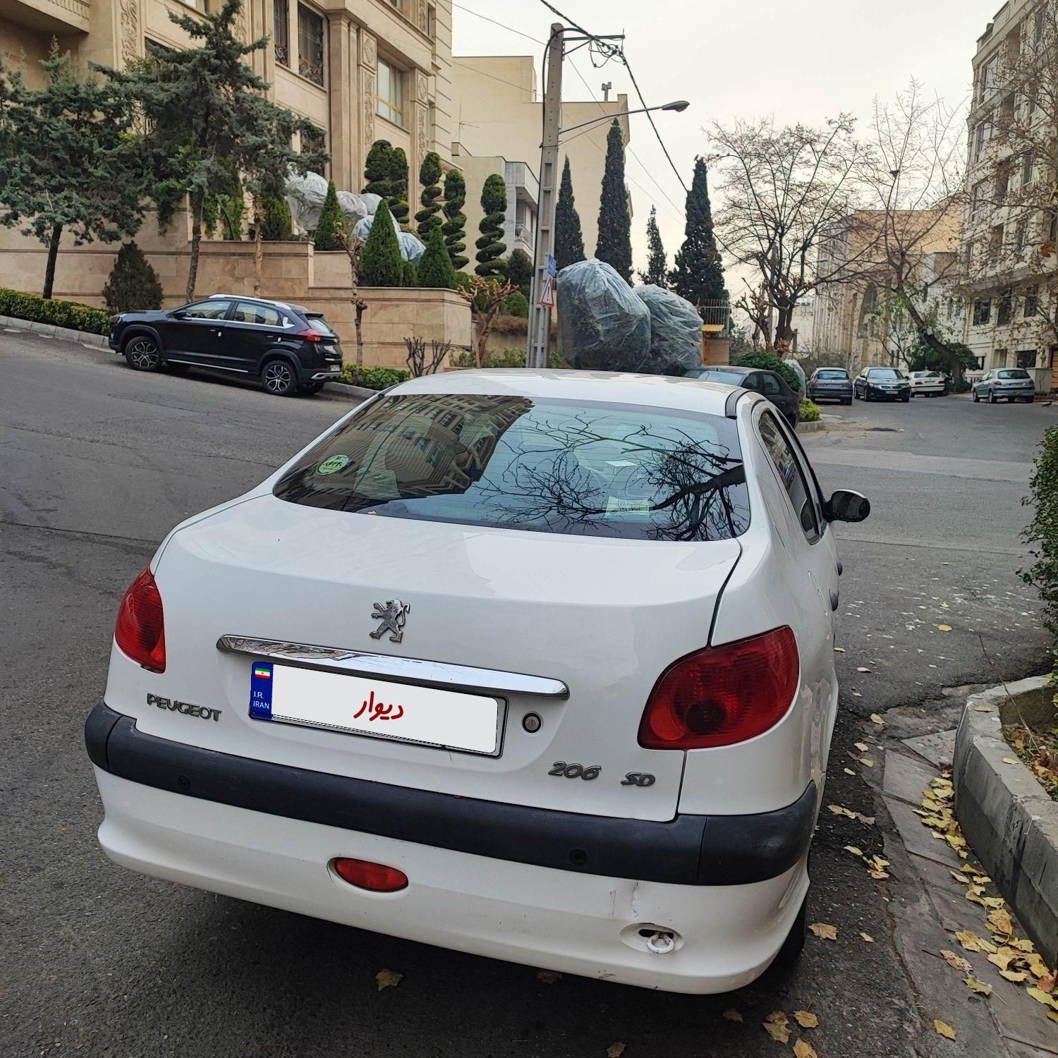 پژو 206 SD v8 - 1398