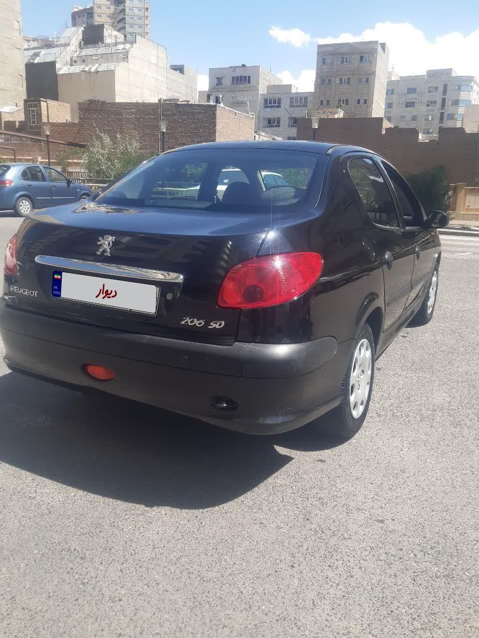 پژو 206 SD v8 - 1393