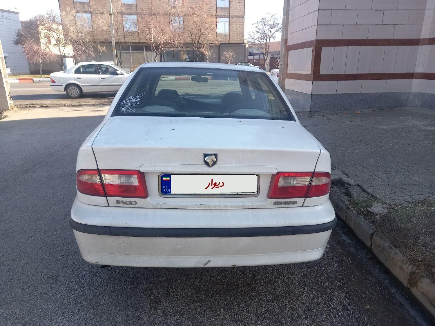 سمند LX EF7 دوگانه سوز - 1389