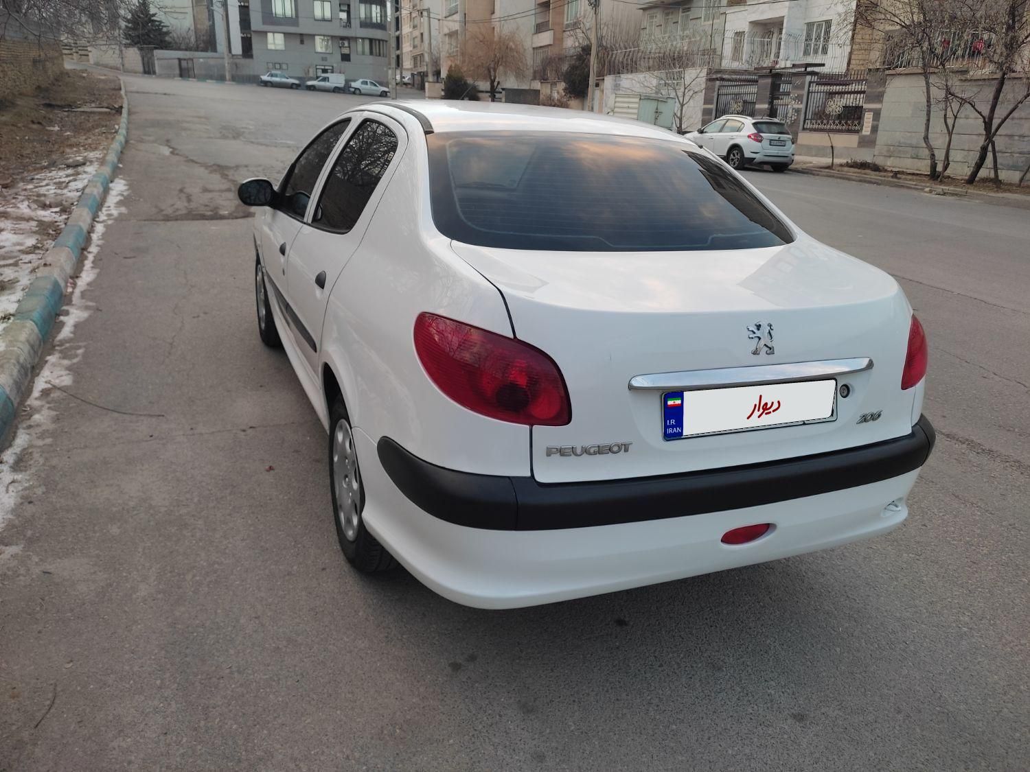 پژو 206 SD v8 - 1393