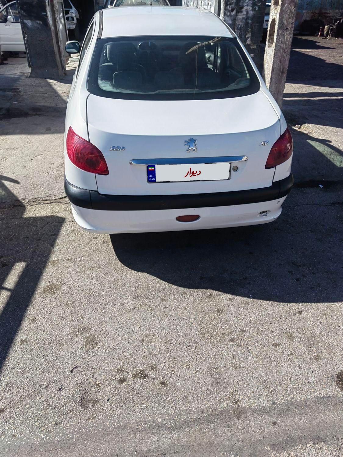 پژو 206 SD v8 - 1390