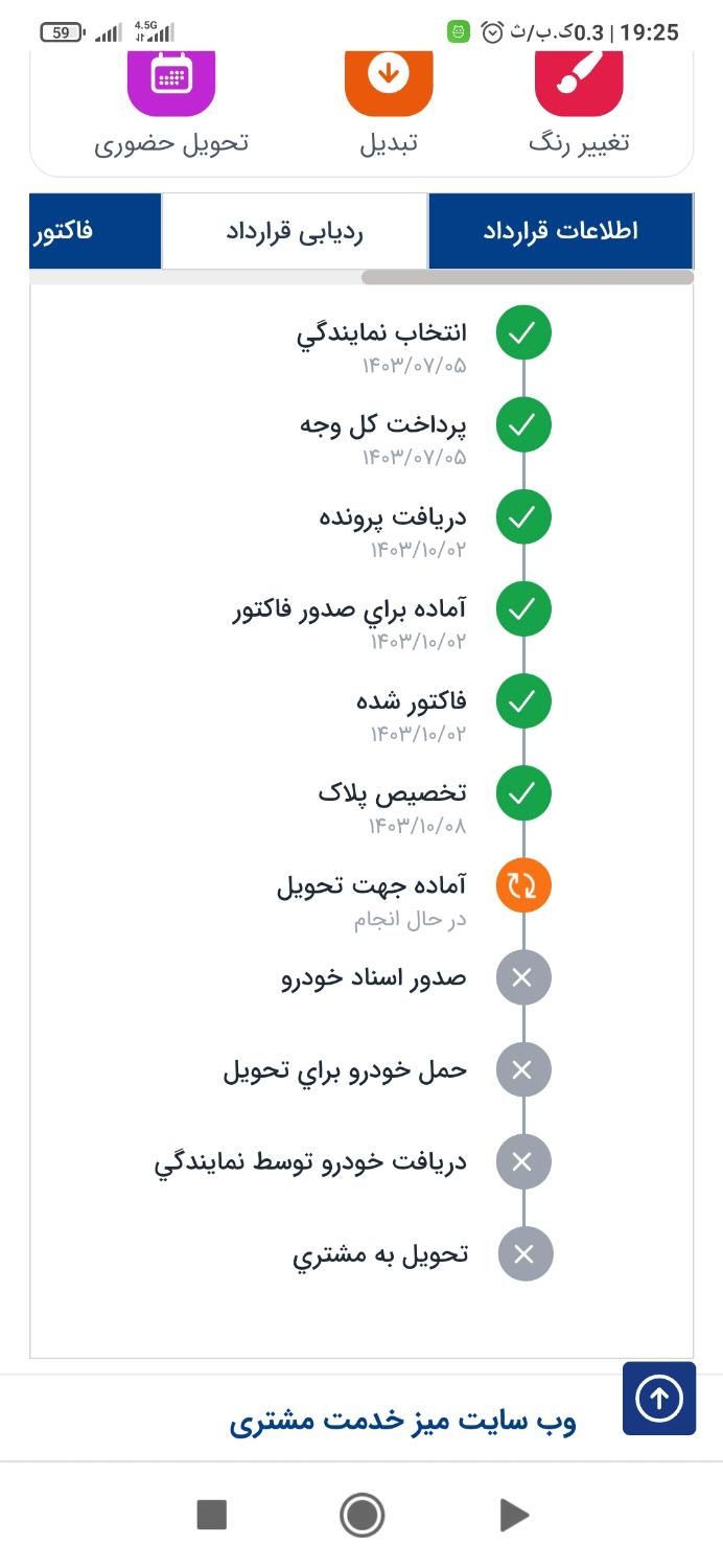 سمند سورن پلاس EF7 بنزینی - 1403