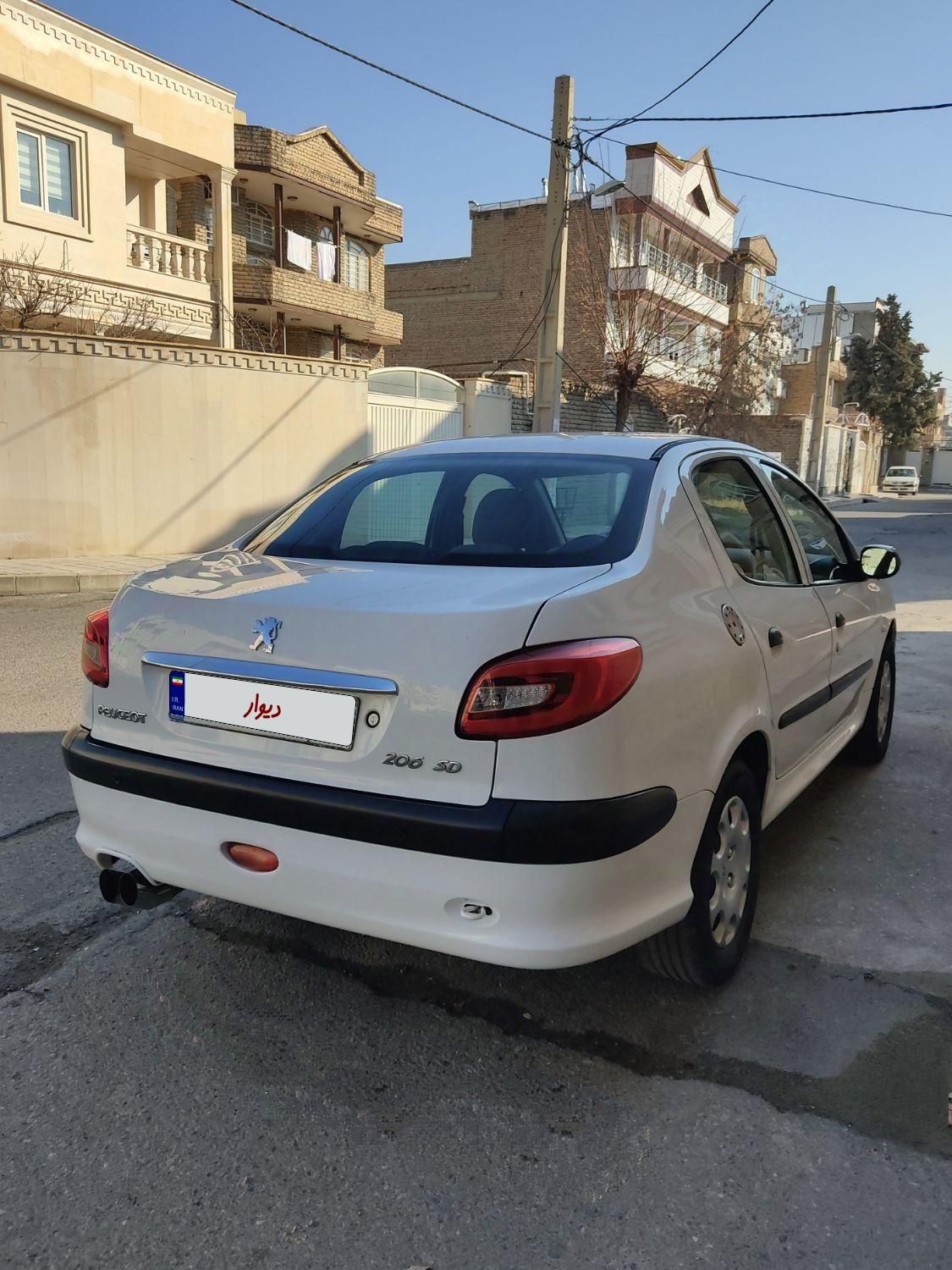 پژو 206 SD v8 - 1393