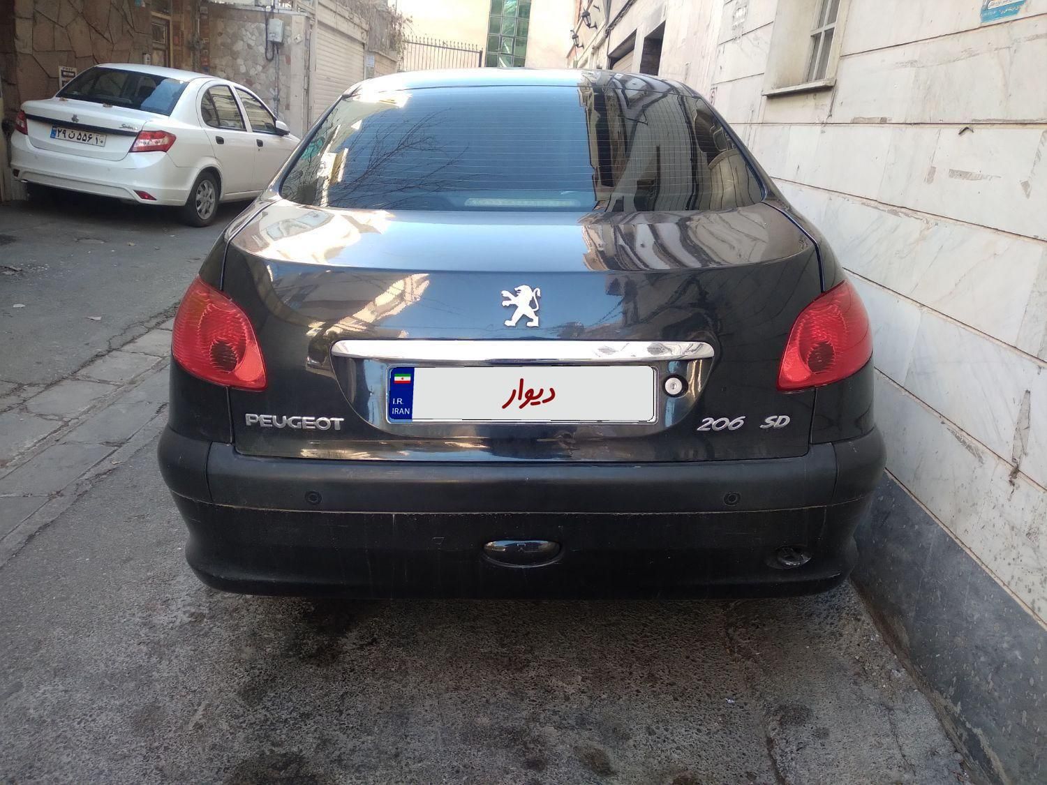 پژو 206 SD v8 - 1395