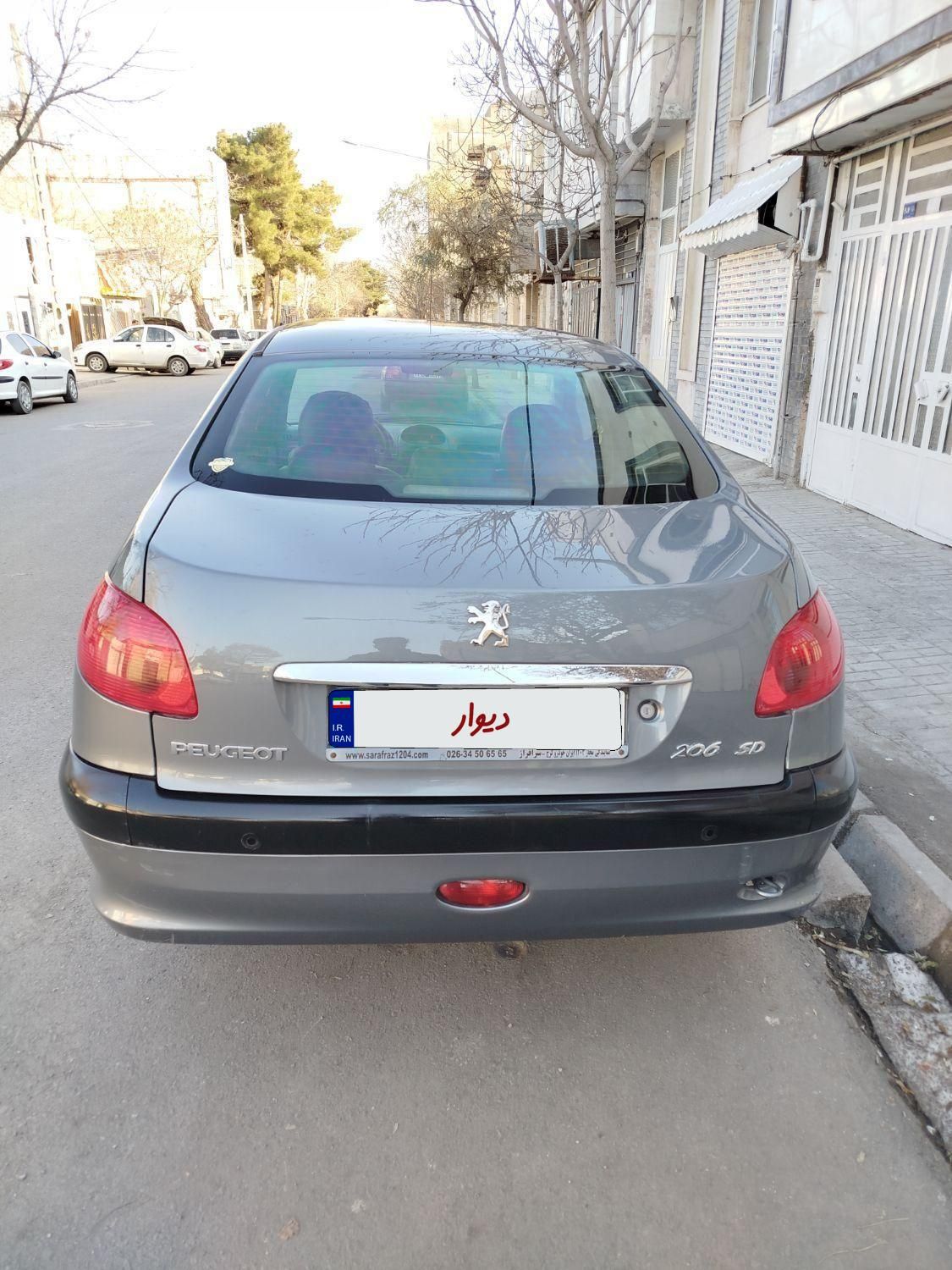 پژو 206 SD v8 - 1396