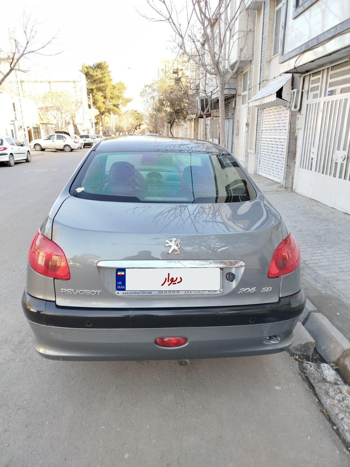 پژو 206 SD v8 - 1396